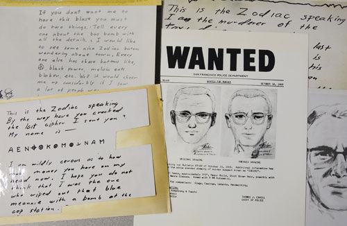 Open or unsolved: The Zodiac Killer